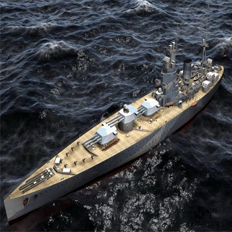 灵丘纳尔逊军舰模型